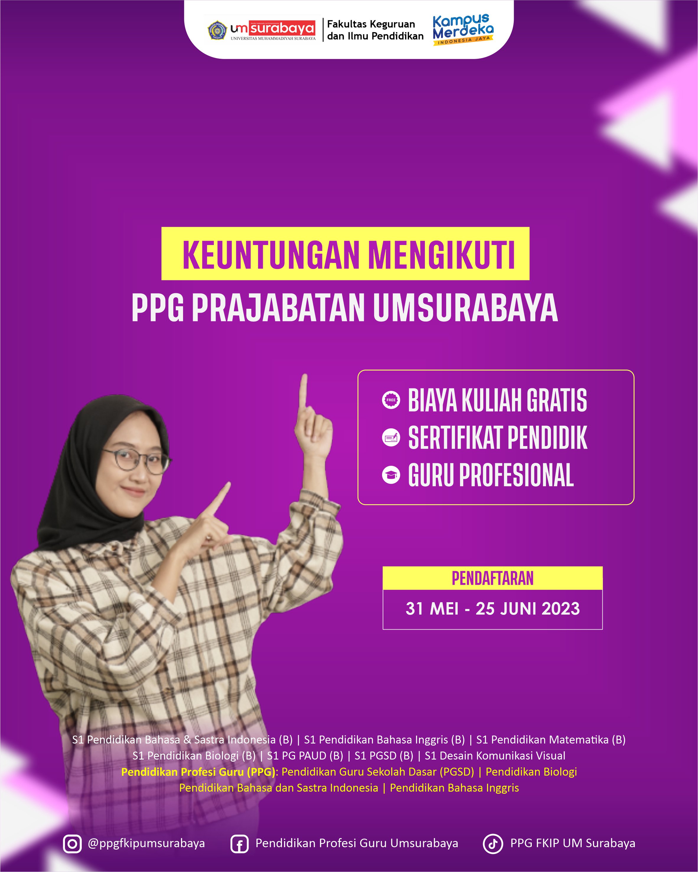 Keuntungan Mengikuti PPG Prajabatan FKIP UMSurabaya - Program Studi ...